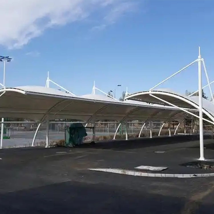 阿里膜结构电动车棚