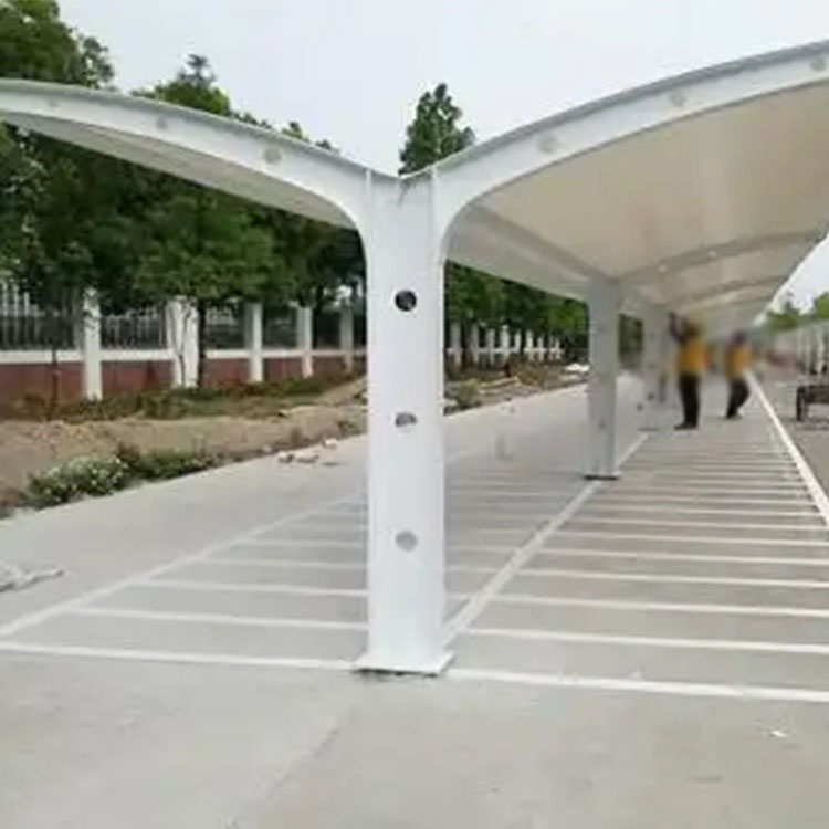 阿里膜结构电动车棚