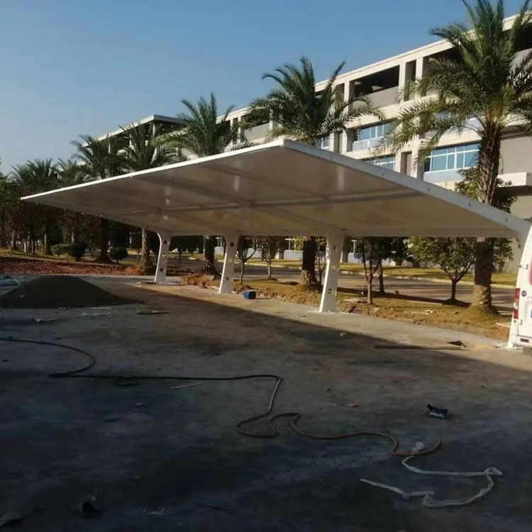 阿里膜结构汽车棚